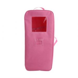 Poupée Voyage Valise Sac de Rangement Garde-Robe Accessoires Sac Pour 18 Pouces Doll Pk BT379