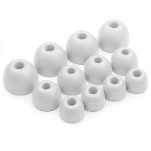 12 x Écouteurs en Silicone Embouts d'oreilles pour BEATs Studio Buds, Fit Pro Casque Écouteurs en Gris