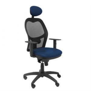 Chaise Jorquera Si&egrave;ge d'en-t&ecirc;te fixe Similpiel Navy 15Snspazmc
