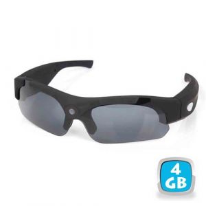 Lunettes Caméra Embarquée Sport Pro HD 720P Mini Appareil Photo 8MP 120° 4 Go YONIS
