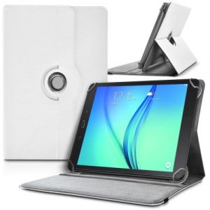 Etui de Protection et Support (Dimensions 27,5cm x 19cm), Blanc pour Archos Core 101 3G / 4G