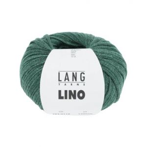 Pelote de lin à tricoter Lino - Lang Yarns(...) - 118 Vert