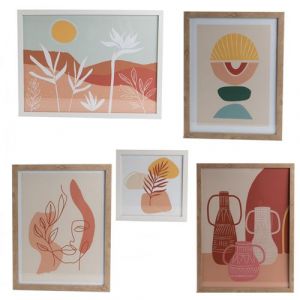 Set de 5 toiles Escale - Amadeus -  -