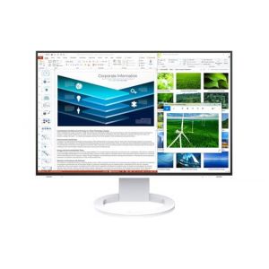 EIZO FlexScan EV2781-WT - &Eacute;cran LED - 27" - 2560 x 1440 QHD @ 60 Hz - IPS - 350 cd/m&sup2; - 1000:1 - 5 ms - HDMI, DisplayPort, USB-C - haut-parleurs - blanc