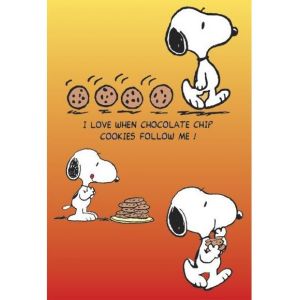 POSTER COOKIES FOLLOWING SNOOP 101,5 cm x 68,5 cm