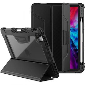 Housse de Protection pour Tablette iPad Mini6 (2021) - Coque Rigide Antichoc - Noire