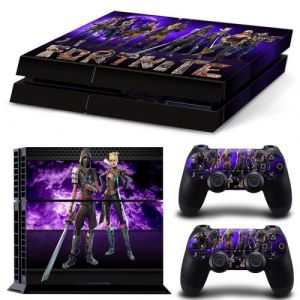 Autocollant Stickers Skin de Protection pour Console et Manette Sony Playstation PS4 - Fortnite #31