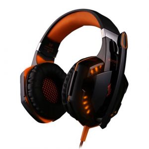 Casque Gamer KOTION EACH G2000 RGB Filaire - Orange