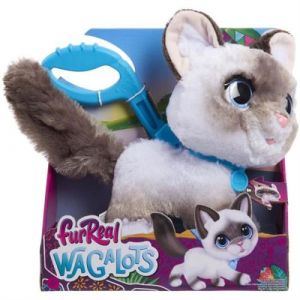 Jouet interactif  FURREAL FRIENDS  Chaton Grand Marcheur 23 cm  Animal interactif avec lai
