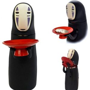 Tirelire No Face Man tirelire electronique Spirited Away tirelire enfant FONGWAN USB Cadeau rechargeable pour les enfants