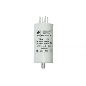 Condensateur Permanent 15µf 450v Pour Lave Linge - 333605