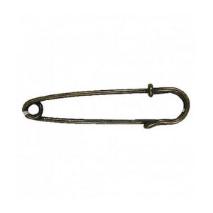 Epingle à Kilt classique Laiton vieilli 70 MM X 1 - Union Knopf(...) - Marron