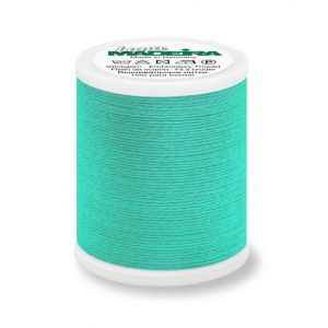 Laissez Libre Cours à Votre Créativité avec le Fil à Broder Lana N°12 de Madeira - 200M pour brodeuse et surjeteuse(...) - 3996 Vert Turquoise