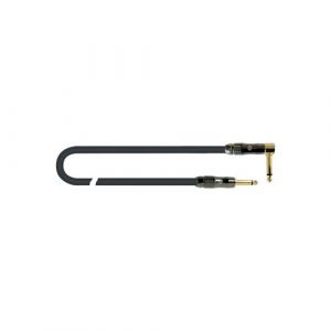 Quiklok ITST-JR-4.5 - Câble instrument Italian Standard jack mono droit - coudé 4,5 m