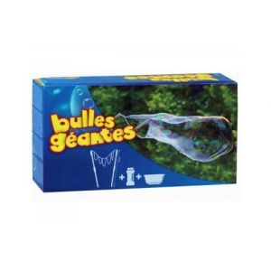 Kit complet bulles de savon geantes xxl - batons  ficelle  flacon 220ml - jeu exterieur  fete - set mega bulles enfant + carte