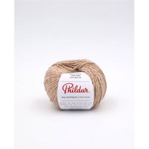 Pelote de Coton et Lin PHIL RUSTIQUE - Phildar(...) - Lin Marron
