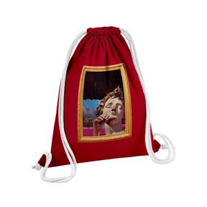 Fabulous Sac de Gym en Coton Rouge Vapoteuse Statue 12 Litres