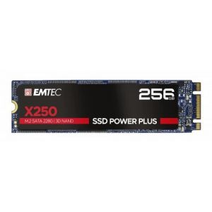 EMTEC SSD Power Plus X250 - SSD - 256 Go - interne - M.2 2280 - SATA 6Gb/s