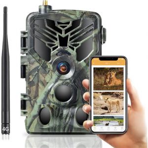 Cam&eacute;ra de Chasse - NEOZHOU - 4K 4G - 30MP - IP66 - Camouflage Vert