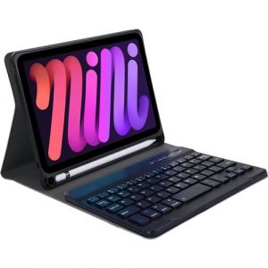 Cazy Housse pour Tablette avec Clavier compatible avec iPad Mini 7 (2024) - Étui Clavier B