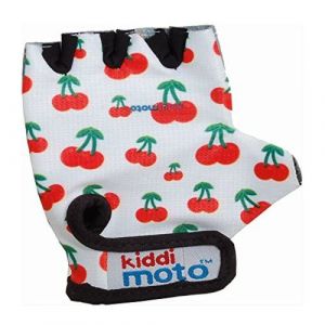 Kiddimoto-GLV014/M Gants Cherry, GLV014M, Multicolore, Taille M