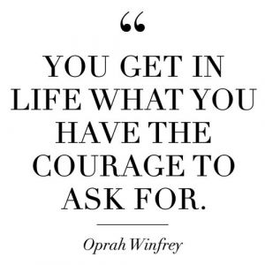 Fabulous Poster Oprah winfrey you get in life citation (31cm x 31cm)