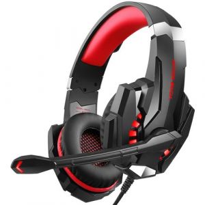 Casque Gamer KOTION EACH G9600 RGB  - Filaire PC -  Rouge