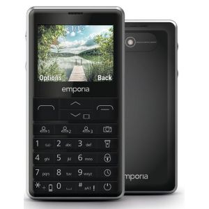 emporiaPRIME LTE - 4G téléphone de service - RAM 64 Mo / Mémoire interne 128 Mo - microSD slot - Écran LCD - 320 x 240 pixels - rear camera 2 MP