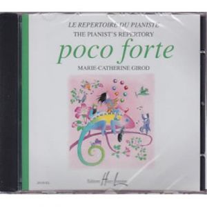 Partitions classique LEMOINE QUONIAM BÉATRICE - POCO FORTE - PIANO - CD SEUL Piano