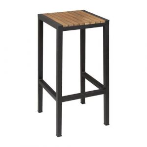 Tabouret Carr&eacute; de Bar - x 2 - Hauteur 750 mm - Bolero