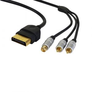 Câblage haute qualité XBOX - S-VHS - 2 x RCA - Connecteurs plaqués Or 24k