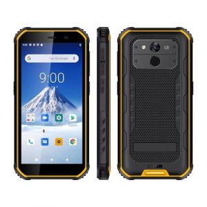 Smartphone Étanche Antichoc 4G Android 10 3GB+32GB Écran 5.5 Pouces Caméra 13MP Jaune YONIS