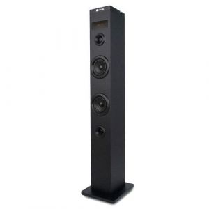 Paire Enceinte colonne HIFI Home Cin&eacute;ma Bluetooth 2x50W NGS SKYCHARM avec T&eacute;l&eacute;commande, Entr&eacute;e Optique, USB, Radio FM et AUX in