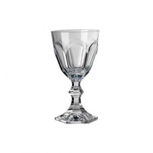 MARIO LUCA GIUSTI Dolce Vita 6 Verres &agrave; Eau Transparent