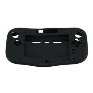 Coque de protection en SIlicone pour Nintendo Wii U Noir