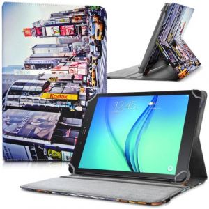 Etui de Protection et Support (Dimensions 27,5cm x 19cm), Motif KJ26B pour Archos Core 101 3G / 4G
