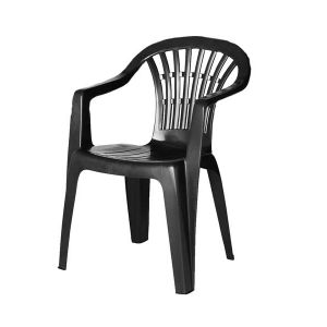 Lot 20 chaise de jardin empilable en résine - Longueur 57 x Profondeur 57 x Hauteur 80 cm