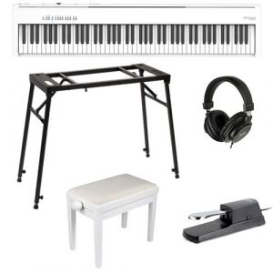 Roland FP30X Blanc Pack Confort Pianos num&eacute;riques portables