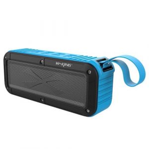 Enceinte Bluetooth Waterproof Portable Pour Extérieur Et Douche Avec Radio FM Et NFC Bleu YONIS