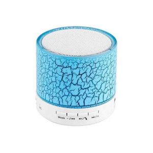 Reekin Coley Haut-parleur Bluetooth avec lumi&eacute;re LED multicolore et kit main-libre Bleu