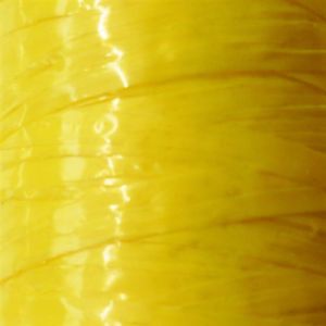 Raphia synthétique jaune citron 40 g - graine créative