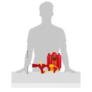 Klein - 8932 - jeu d'imitation - lance à incendie avec réservoir à eau dorsal