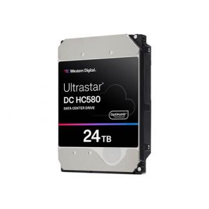 WD Ultrastar DC HC580 WUH722424AL5204 - Disque dur - Centre de donn&eacute;es - 24 To - interne - 3.5" - SAS 12Gb/s - 7200 tours/min - m&eacute;moire tampon : 512 Mo