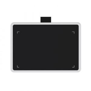 LINFE Tablette graphique portable, tablette graphique électronique, détection 10 mm, tableau électronique plein écran, avec stylet, blanc