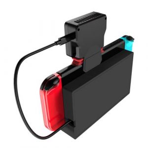 Base de radiateur ventilateur de refroidissement avec affichage de la température pour le commutateur dissipateur de chaleur Wjsb249