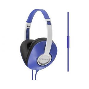 Koss UR23i - Écouteurs avec micro - circum-aural - filaire - jack 3,5mm - bleu