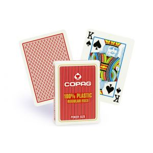 Cartes Copag Poker Regular (rouge)