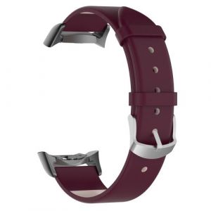 Montre en cuir bande avec adaptateur pour Samsung Gear FIT2 / Fit 2 Pro