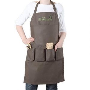 La Cordeline Cjn45F Tablier De Jardin Coton Chocolat 25,0 X 3,0 X 37,0 Cm