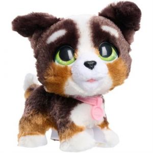 Jouet interactif  FURREAL FRIENDS  Chiot Grand Marcheur 23 cm  Animal interactif avec lais
